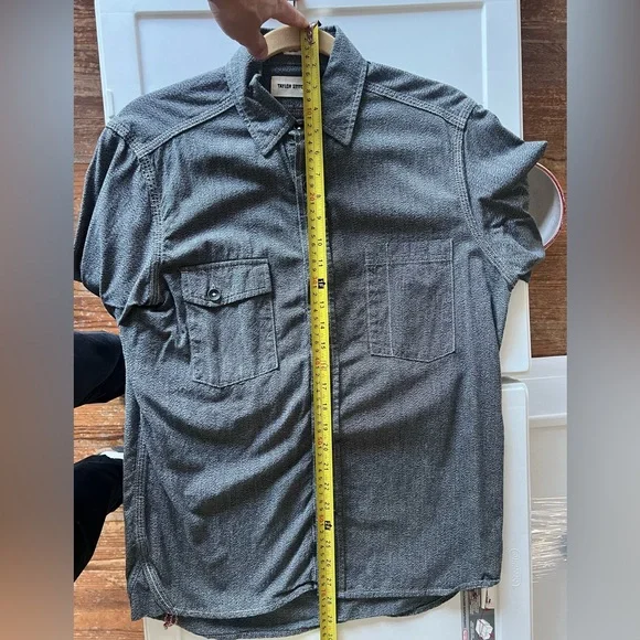 Taylor Stitch (made in California) salt n pepper button down (M/38) - Picture 4 of 5